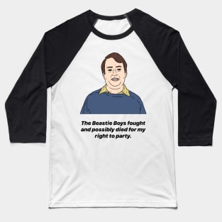 MARK CORRIGAN | RIGHT TO PARTY Baseball T-Shirt